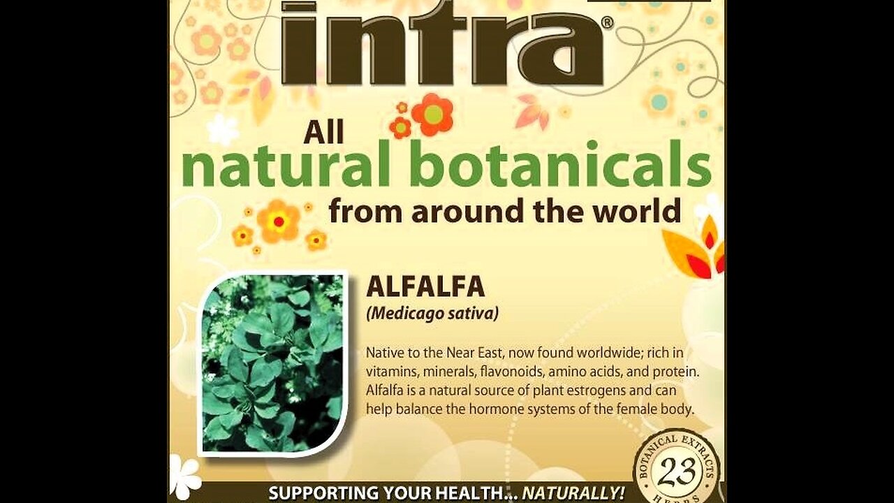 Alfalfa Herb In Intra Health Juice