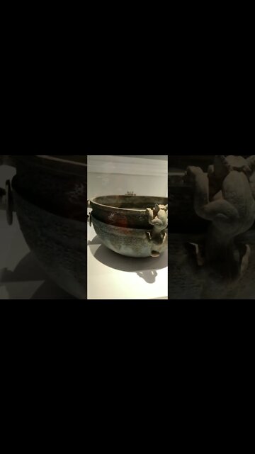 오왕부차 글자가있는 물함지 청동기