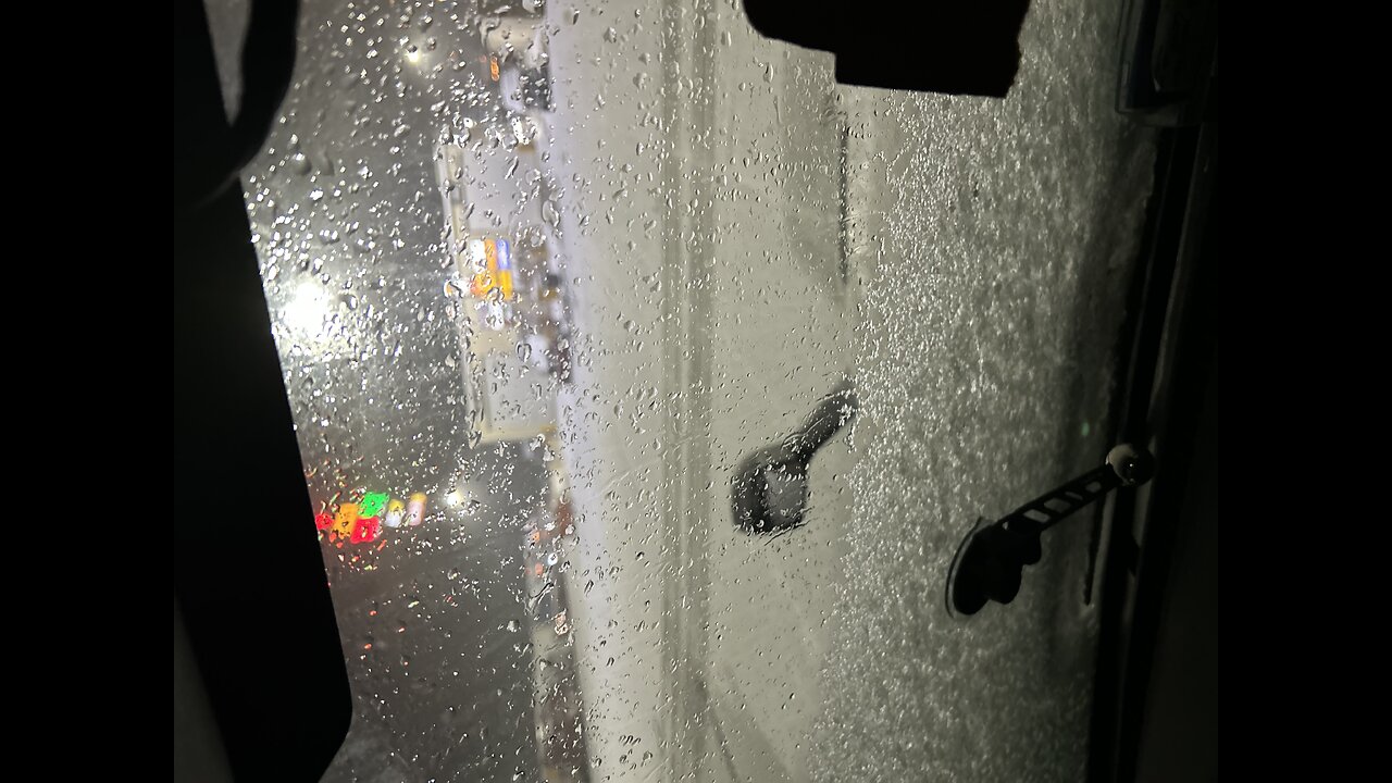 Temp check in the snow