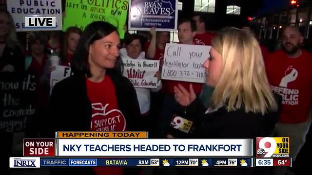 Local teachers to rally in Frankfort today