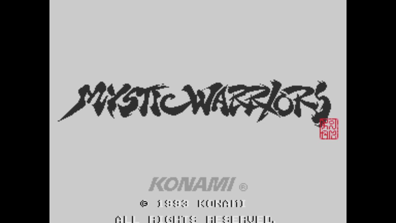 Mystic Warriors Arcade Game, Konami 1993, playthrough