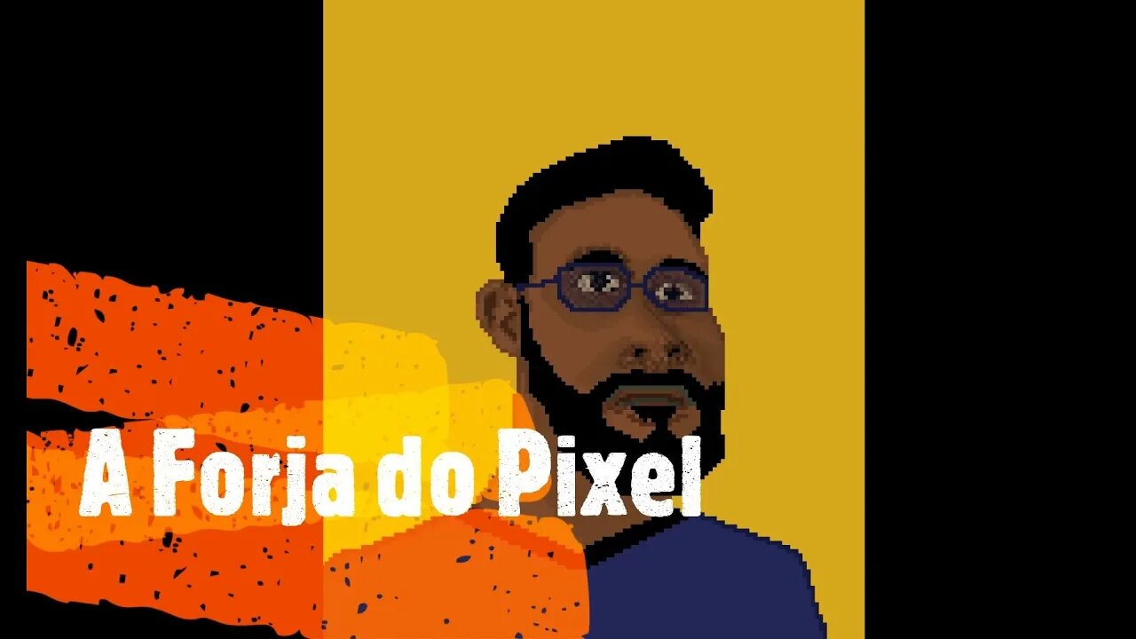 Especial 30 dias desenhando, autorretrato cartoon pixel art #07 - Aseprite - Timelapse