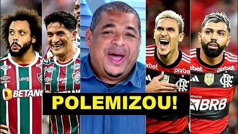 "OLHA ISSO! Os caras do Flamengo VÃO TER QUE FO#&R o..." Vampeta POLEMIZA antes do Fla-Flu!