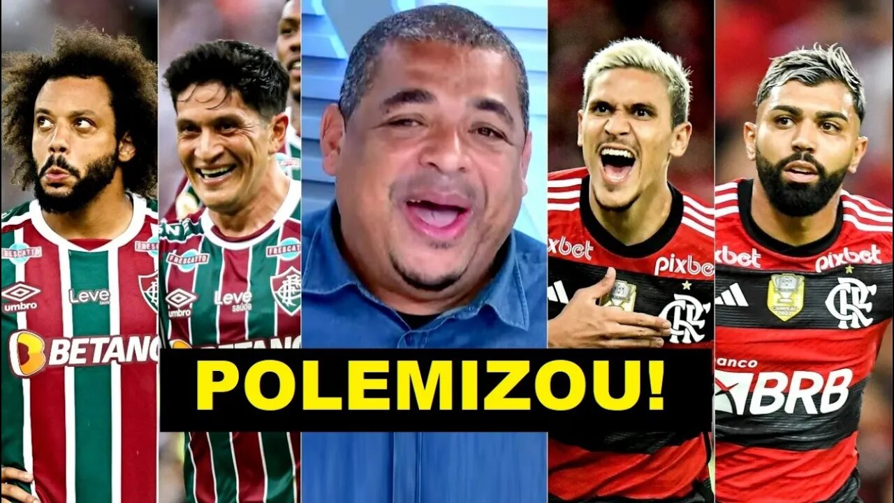 "OLHA ISSO! Os caras do Flamengo VÃO TER QUE FO#&R o..." Vampeta POLEMIZA antes do Fla-Flu!