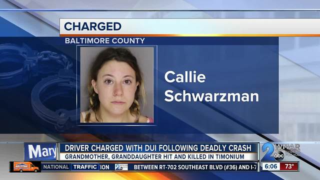 Woman who hit, killed grandmother and child charged with DUI