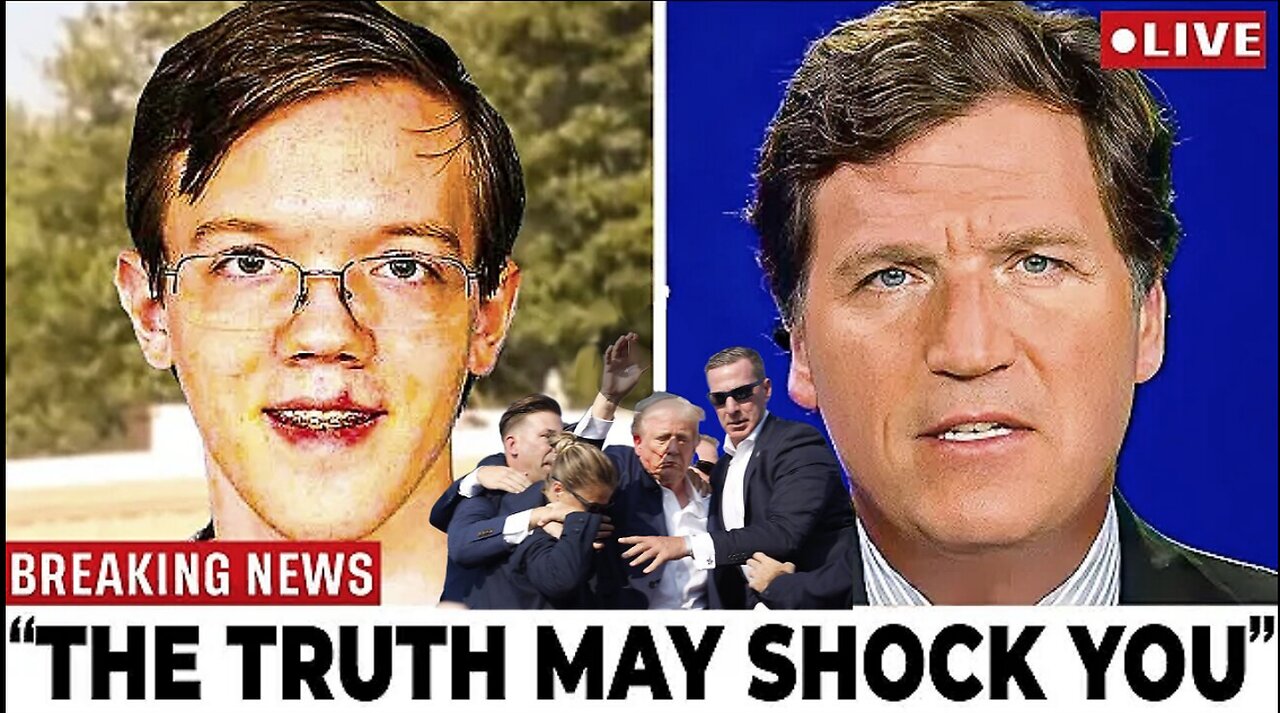 'TUCKER CARLSON' "SHOCKING 'DONALD TRUMP' SHOOTER LEAKS & INSIDER POLITICAL SECRET