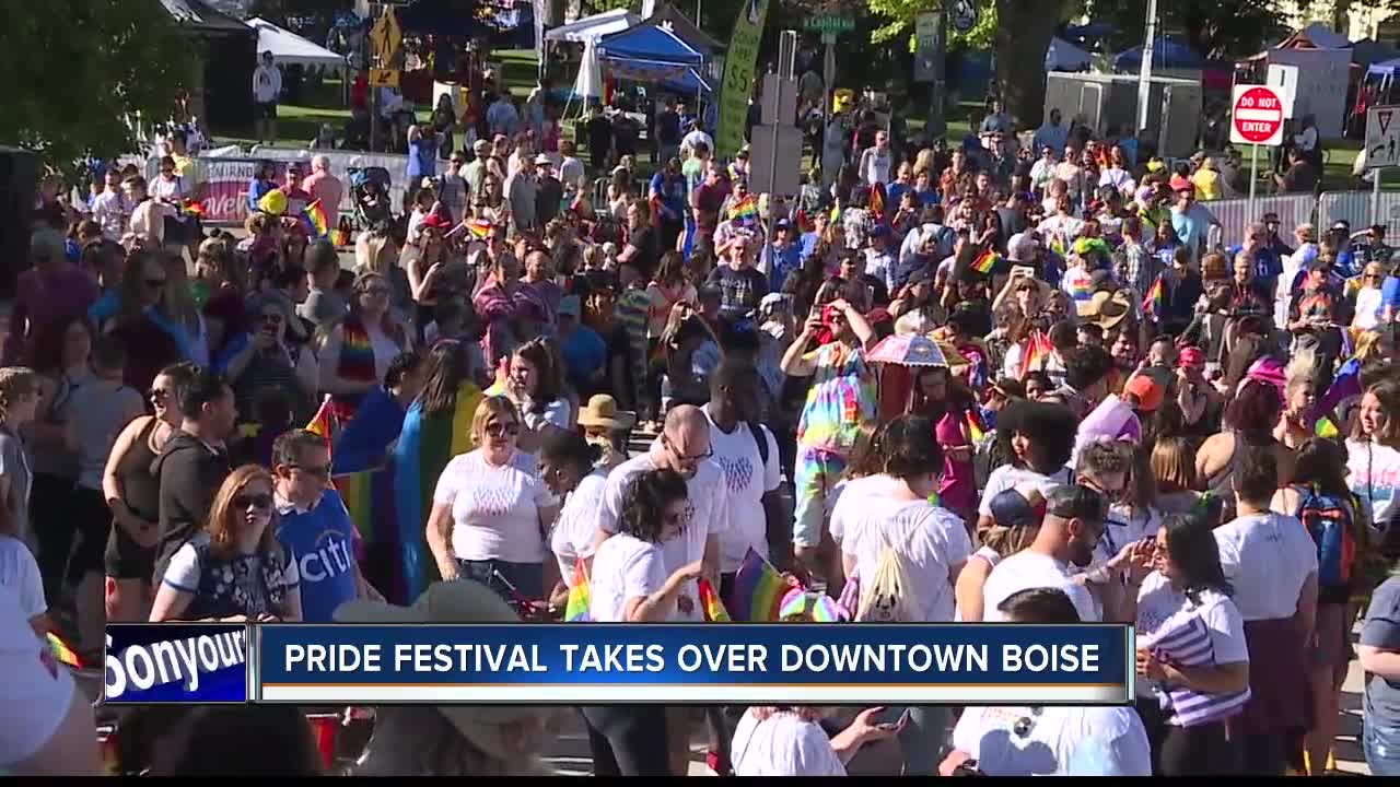 30th annual Pridefest in full swing in downtown Boise