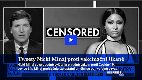 Tweety Nicki Minaj proti vakcinační šikaně