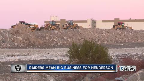 Henderson riding the Raiders wave to western expansion