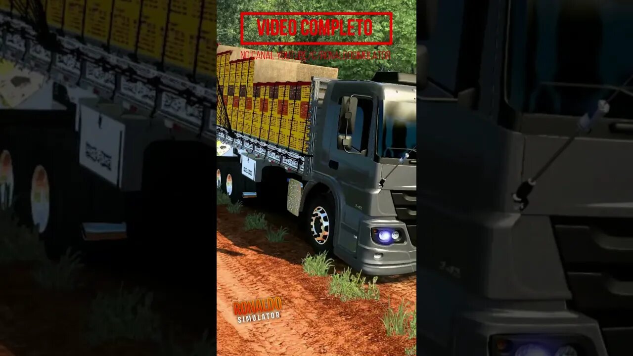 MB ATEGO 2426 Na Caixaria #shorts