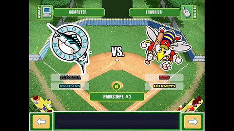 Backyard Baseball 03: Red Hornets Season Game 3