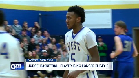 Judge: basketball player is no longer eligible