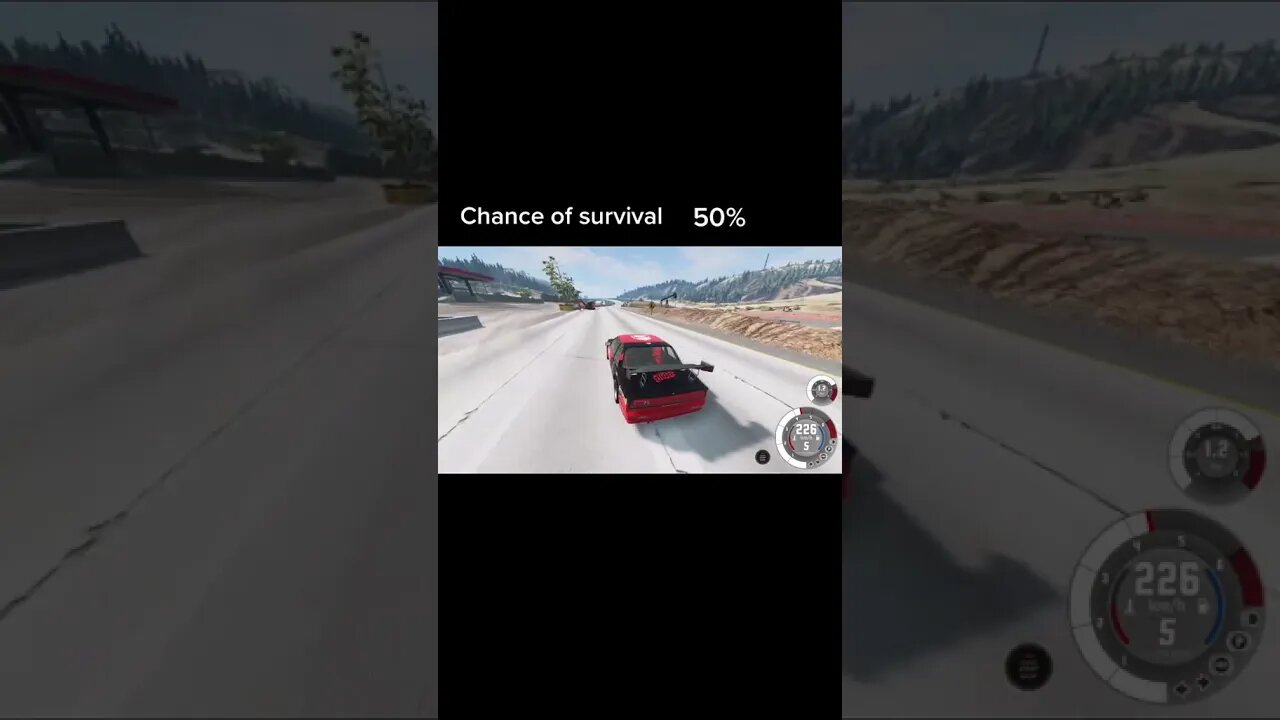 who will survive / BeamNG DRIVE