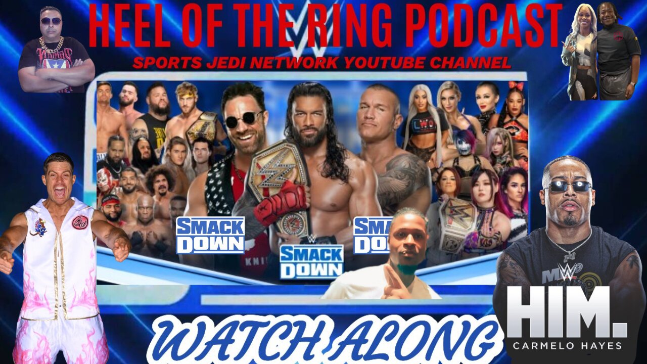 🔴WWE Smackdown Live Stream & Watch Along |Carmelo Hayes VS Grayson Waller US Title Tournament