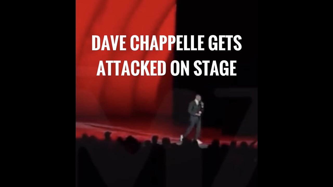 Dave Chappelle Gets Attacked On Stage!