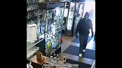 Robber gets welcomed to the Beatdown Buffet