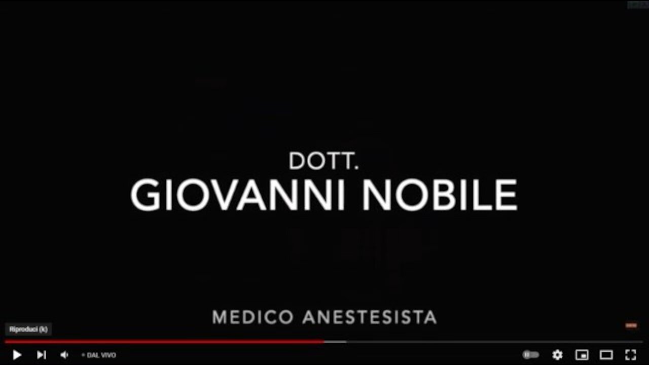 Dr. Giovanni Nobile, medico anestesista