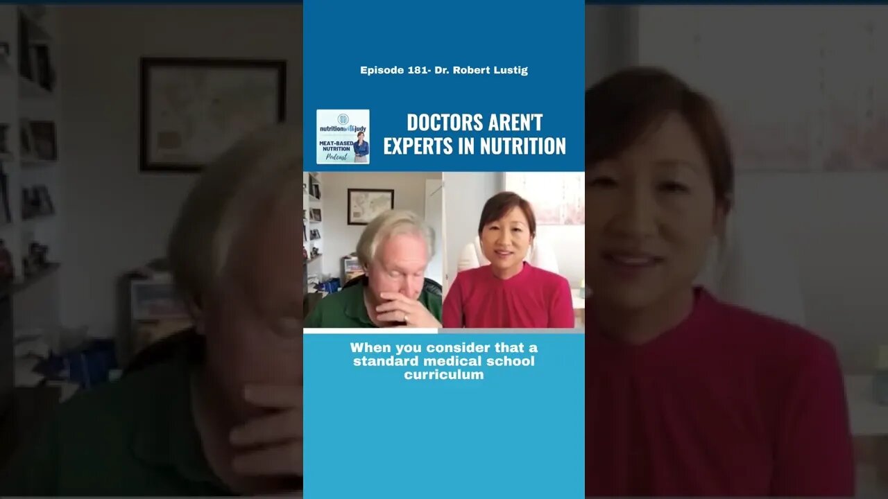 Doctors knowledge of nutrition is no different than someone that took nutrition in high school.