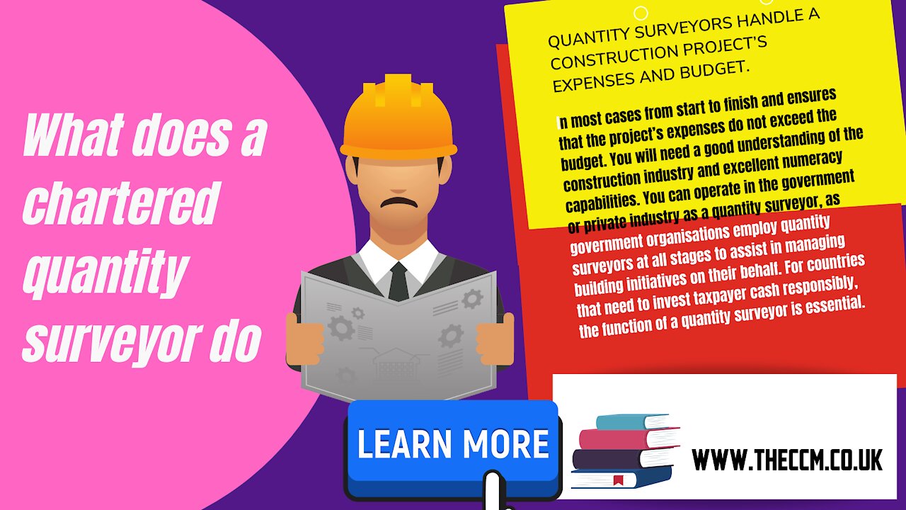 Who is a Chartered Quantity Surveyor ?