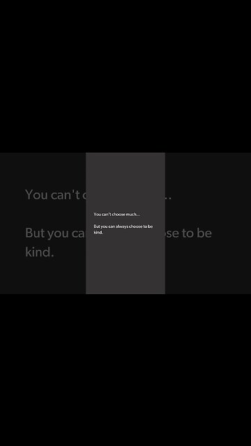 This Is One Thing You Can Always Control