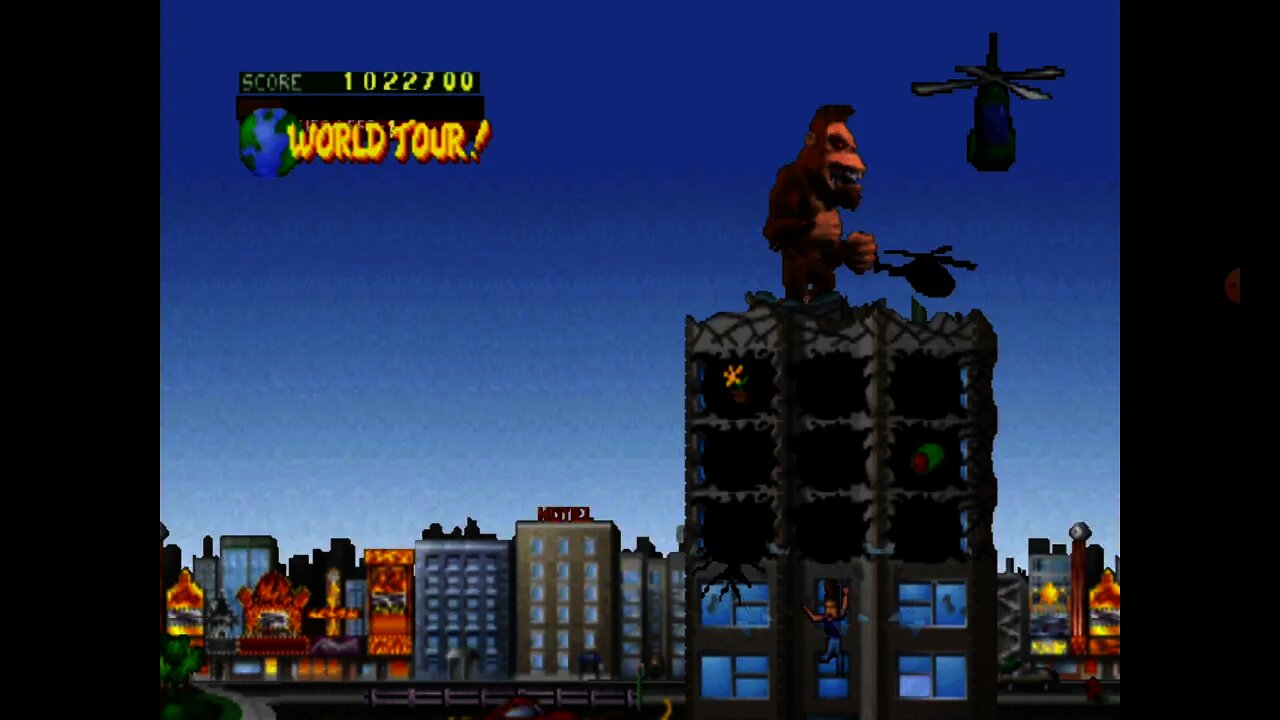 Rampage World tour more buildings to smash!