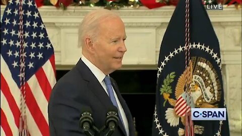 BIDEN: "I'm not supposed to be having this press conference right now."