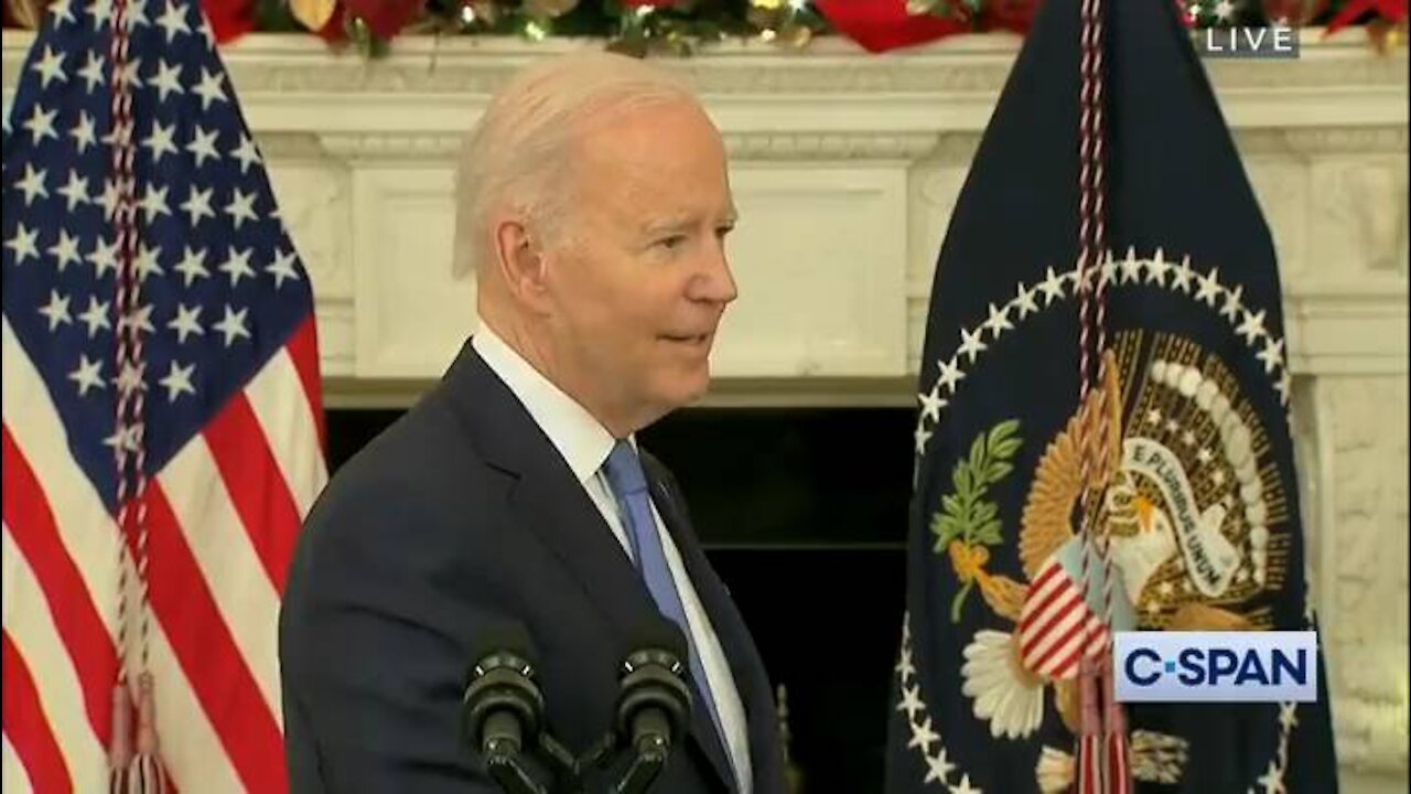 BIDEN: "I'm not supposed to be having this press conference right now."