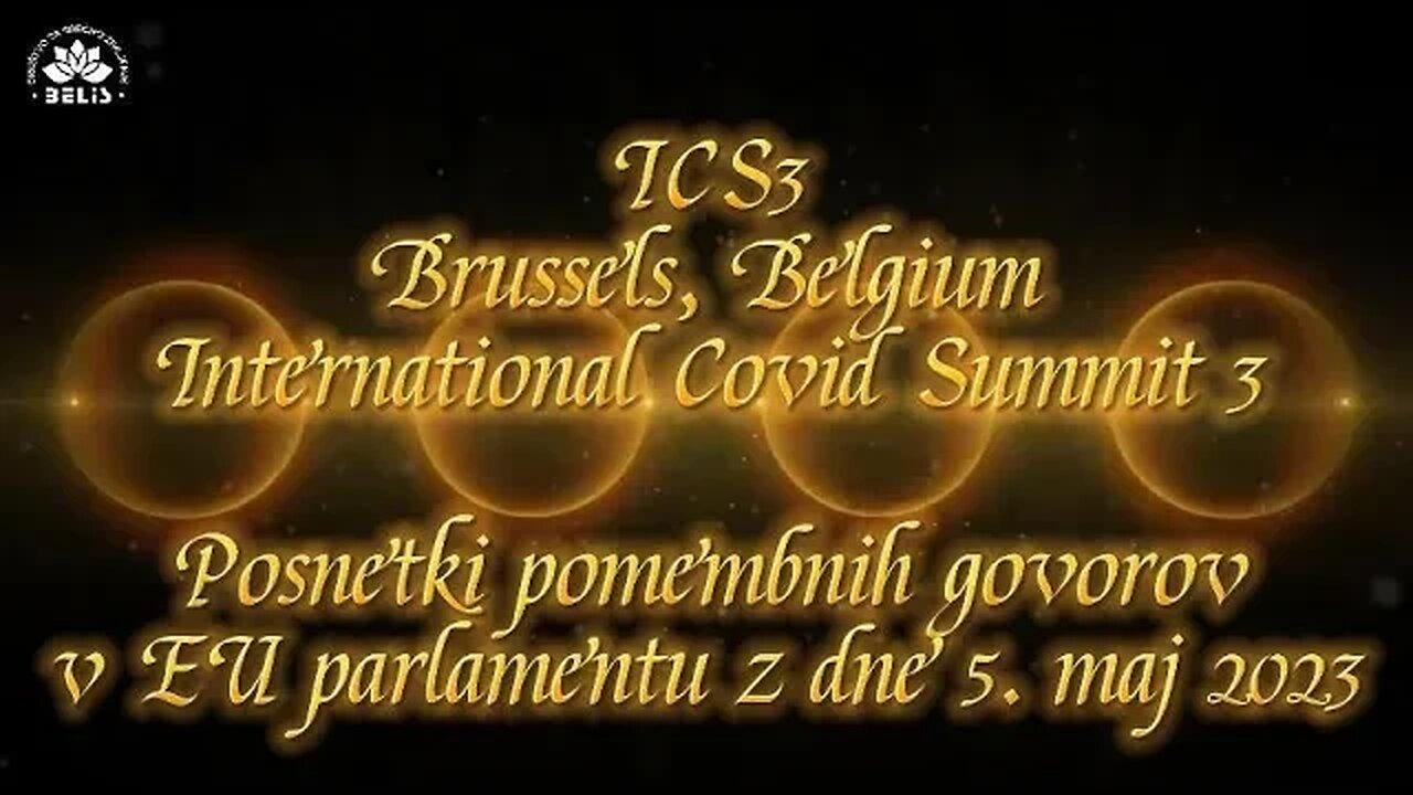 ICS3 - POSNETKI POMEMBNIH GOVOROV V EU PARLAMENTU, BRUSELJ 5.5.2023