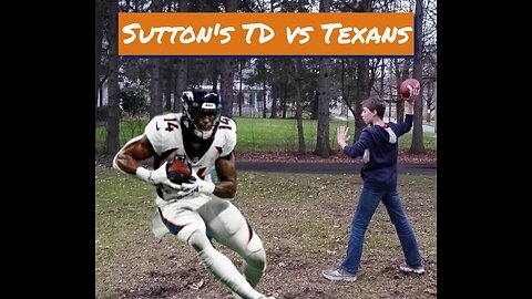 Courtland Sutton TD vs Texans...