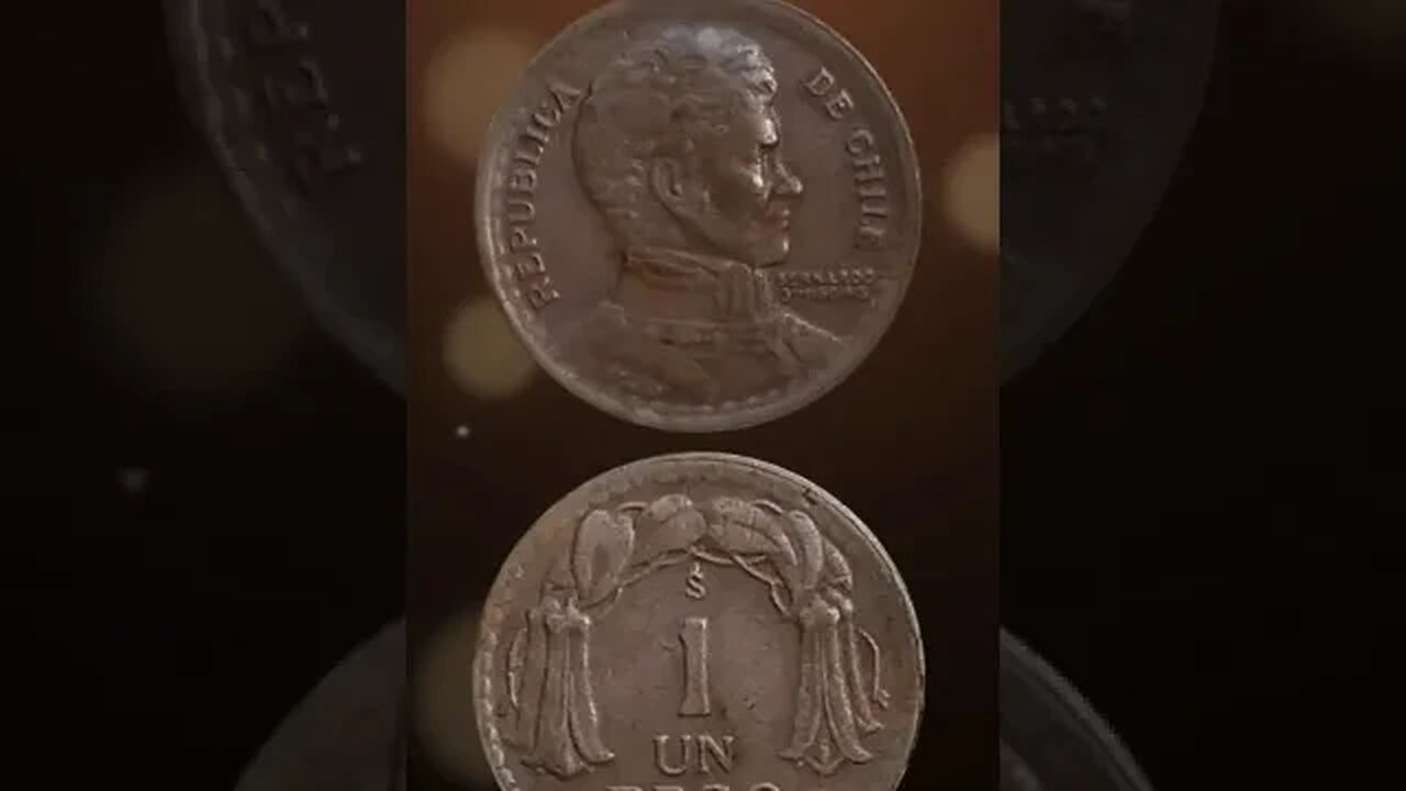 Chile 1 Peso 1944. #shorts #viral #coinnotesz