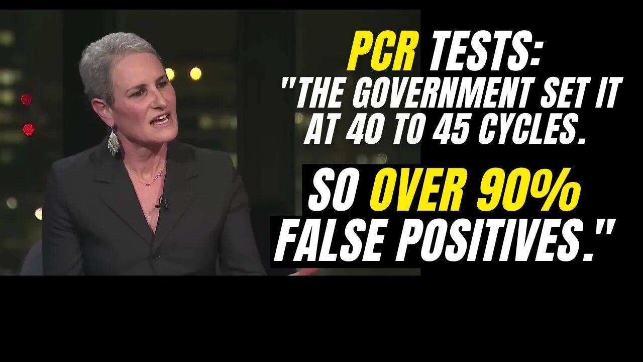 Dr Tina Peers Talking About 90% False PCR tests, Asymptomatic Spread & Masks Are Just 'Spit Guards'