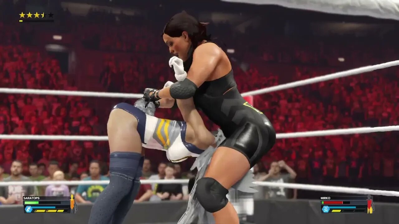 WWE 2K23: Saratops Vs. Mirko (Legend Difficulty)