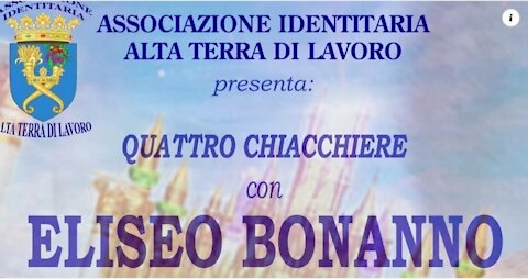 QUATTRO CHIACCHIERE CON ELISEO BONANNO