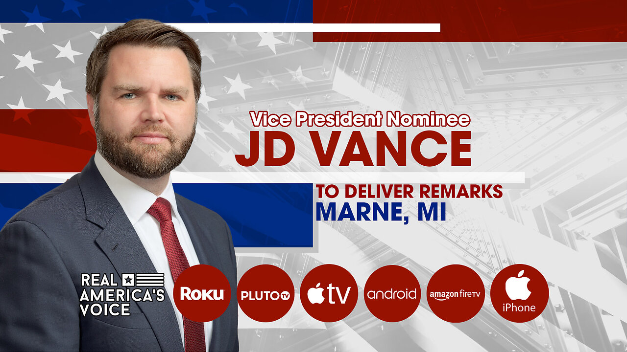 JD VANCE DELIVERS REMARKS IN MARNE MI