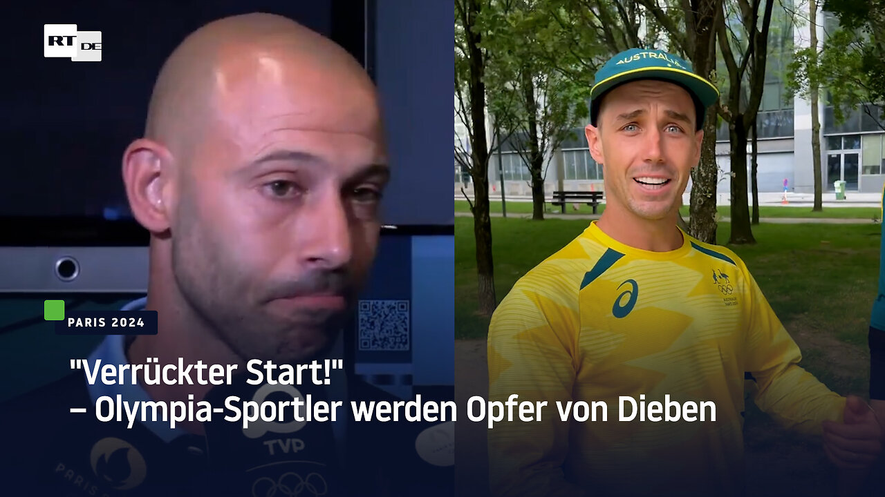 Verrückter Start!" – Olympia-Sportler werden Opfer von Dieben