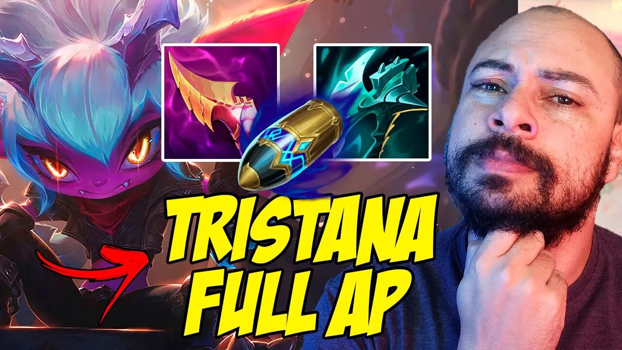 Tristana FULL AP na RANKED - FUGINDO DAS REGRAS is BACK