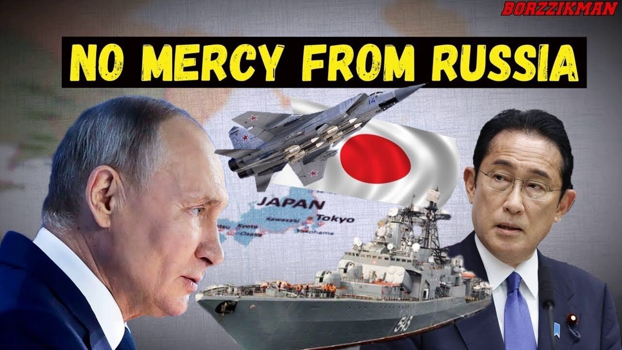 Russia Paralyzed Japan's West Coast For Sending 4,000 Japanese Mercenaries To Ukraine