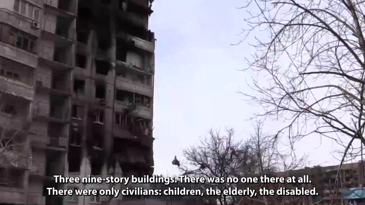 "Neither Russia nor the DPR were there. They just burned us and that's that": Mariupol resident