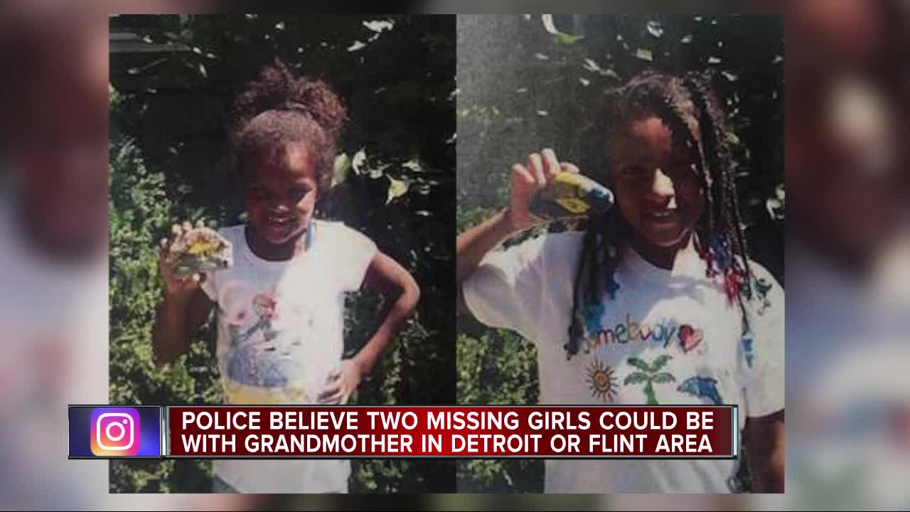 Detroit police: Two missing girls believed to be with maternal grandmother