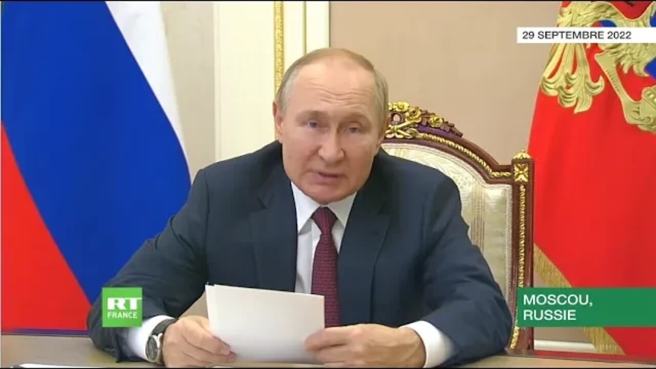 #POUTINE. Conflit en Ukraine, ingérences occidentales. Poutine s'exprime dans le cadre de la CEI