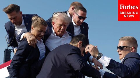 'She Was So Brave': Trump Defends Female Secret Service Agent, Praises Agents For Shielding Him