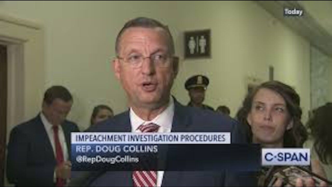 Rep. Collins explodes, gets standing ovation in impeachment debate