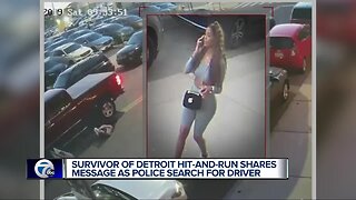 Woman driving Corvette wanted in hit-and-run in downtown Detroit