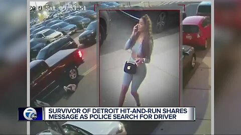 Woman driving Corvette wanted in hit-and-run in downtown Detroit