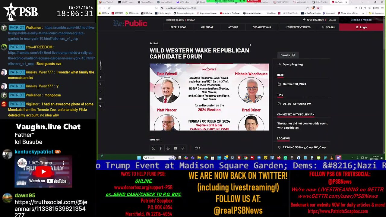 2024-10-27 18:00 EDT - DiggaDan Show:
