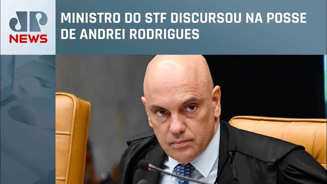 Moraes diz que “terroristas” querem que prisão seja “colônia de férias”