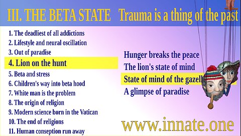 #61 Lion vs. calf - Trauma is a thing of the past – State of mind of the gazelles