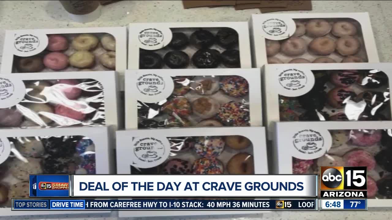 Get a great deal on mini donuts and coffee!