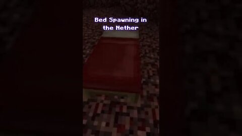 Minecraft Facts - “Chapter 25 - Bed Spawning In The Nether”