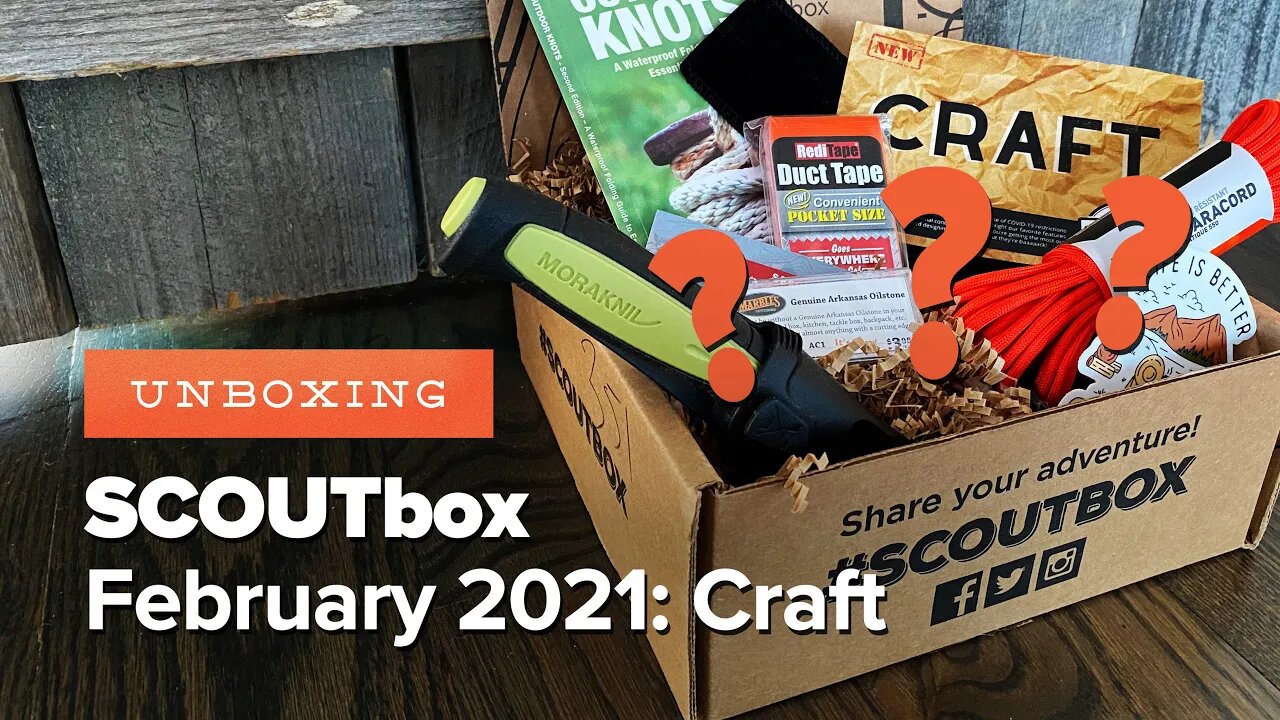 SCOUTbox February 2021 Unboxing (+Discount Code!) - An Outdoors Subscription for Families